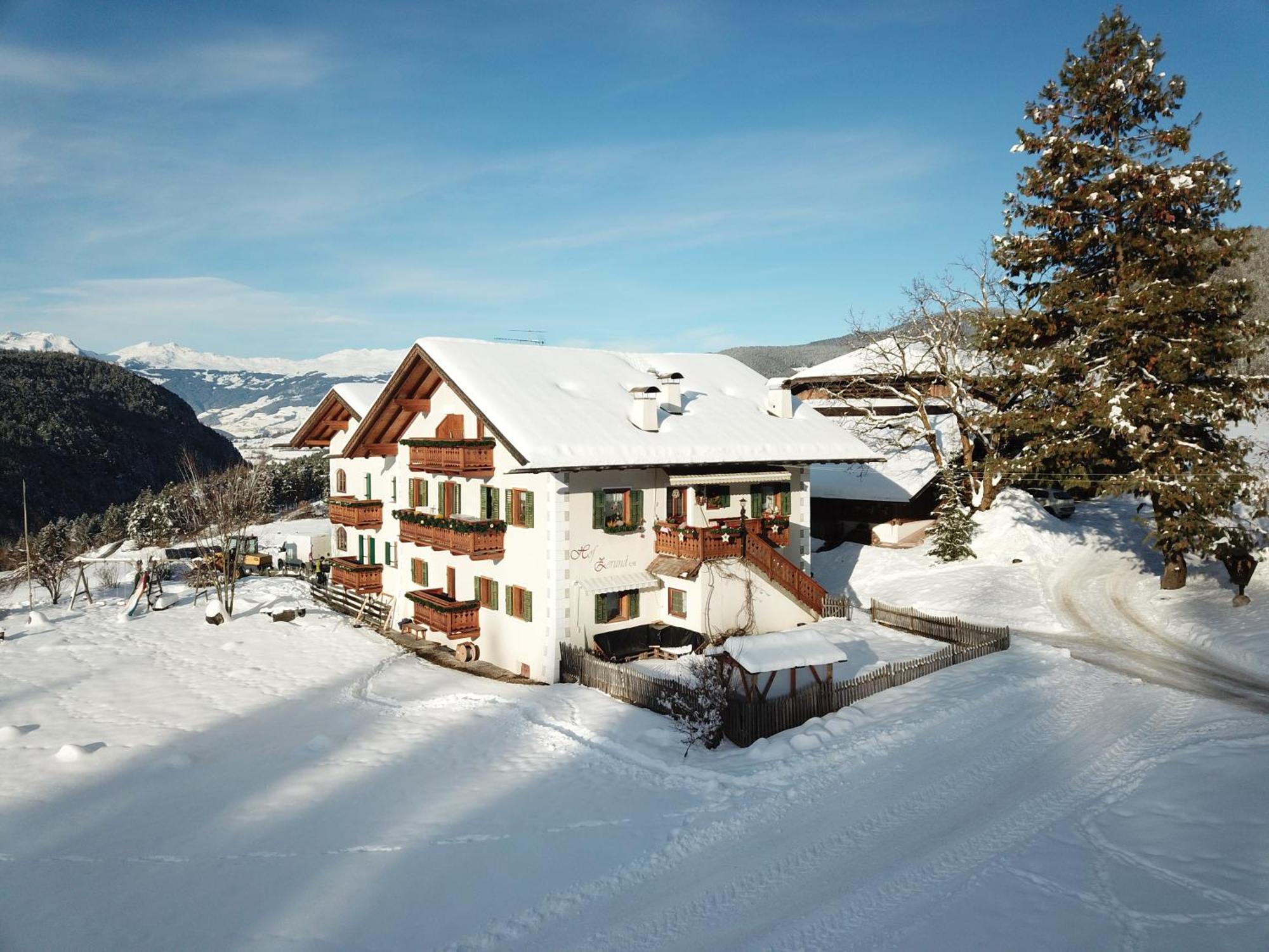 Villa Hof Zerund Castelrotto Exterior foto